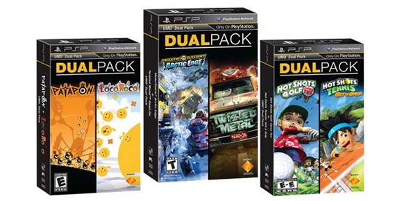 Packs duales de juegos - PSP Estados Unidos