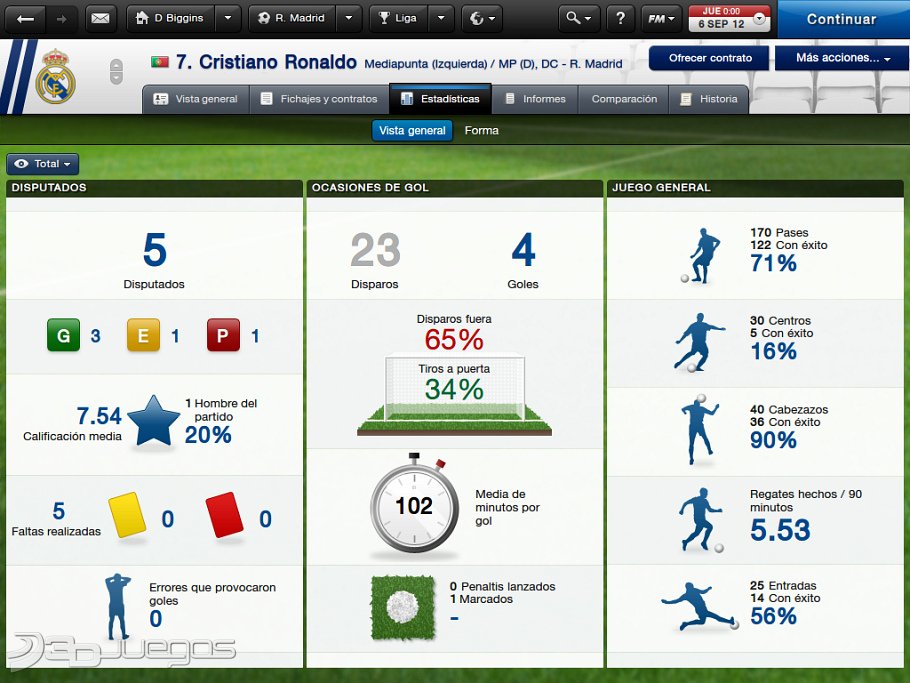 Imagenes Football Manager 2013 PC