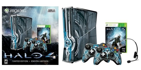 Xbox 360 Edición Limitada, inspirada en Halo 4 Xbox 360 Edición Limitada, inspirada en Halo 4